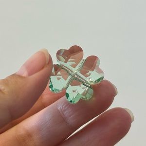Cute Swarovski Lucky Four-Leafed Clover Crystal